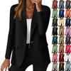 Women's Fashion Long Sleeve Solid Color Cardigan Small Jacket