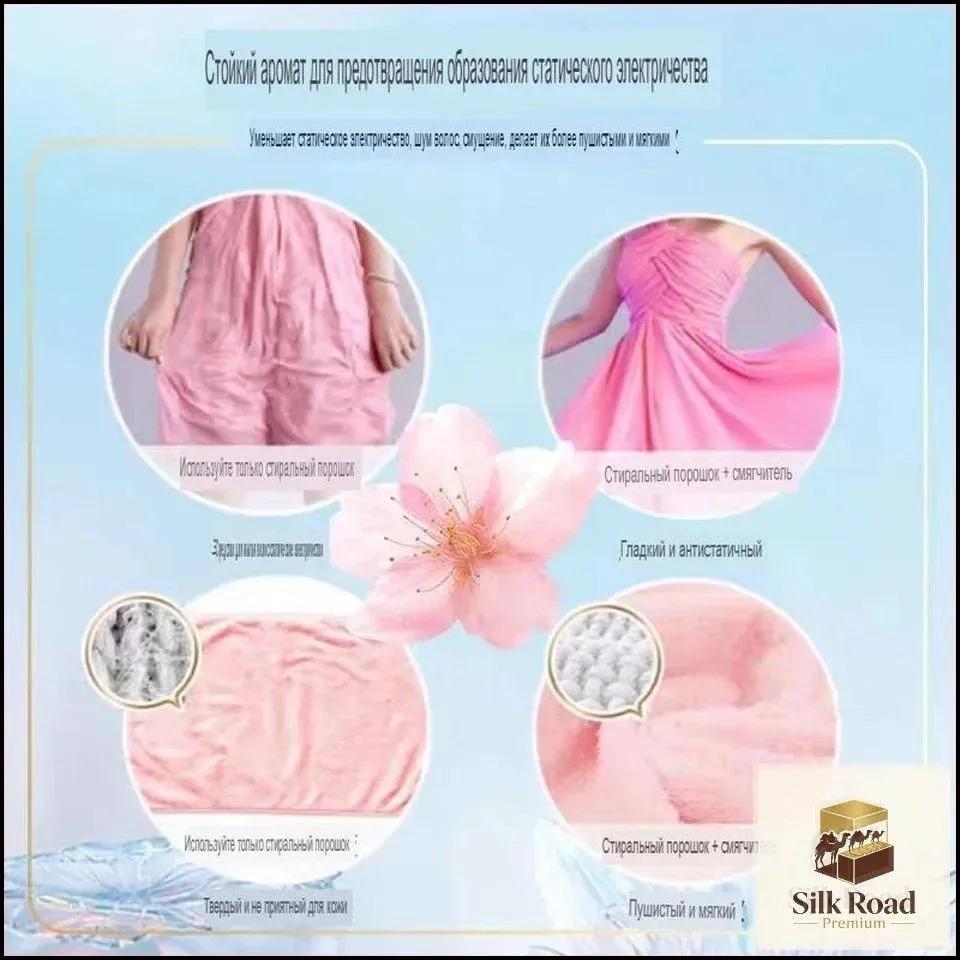 Hygiene linen conditioner 10 pcs with different flavors, softness and freshness of fabrics