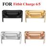 Metal Band Adapters for Fitbit Charge 6/ Charge 5 Stainless Steel Connector Replacement Hardware Heads Connectors 18mm Lug