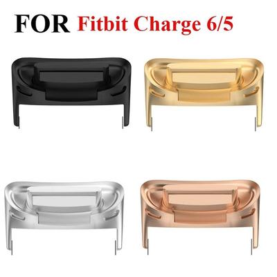 Металлические адаптеры для Fitbit Charge 6/Charge 5 из нержавеющей стали, сменные головки для соединителей, наконечник 18 мм