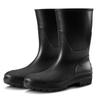 Мужские длинные водонепроницаемые ботинки Динамичная водонепроницаемая летняя износостойкая дождевая обувь Черные страховочные резиновые сапоги для брода