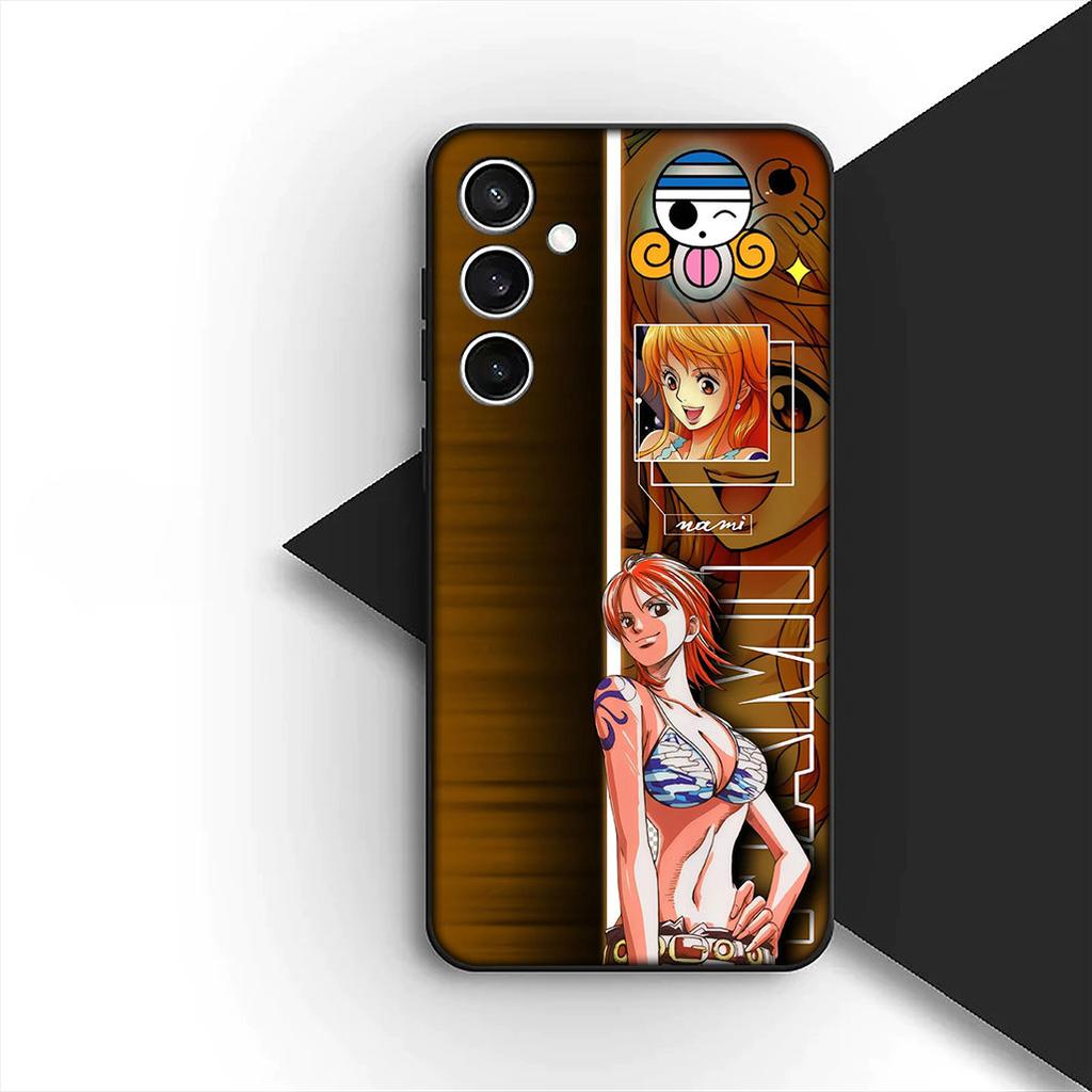 Чехол для Samsung Galaxy S20 S22 S21 FE Ultra Plus A07 A17 A15 A16 A25 A57 A37 Чехол для телефона Ророноа Зоро Нами One Luffy Pieces