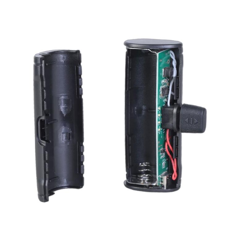 Компактный корпус PowerBank Type C 18650 для легкой замены аккумуляторов Корпус-кейс для перезаряжаемой батареи