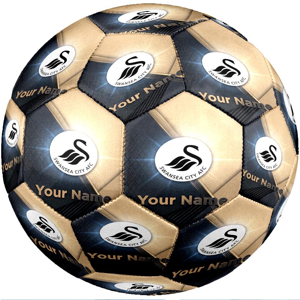 Swansea City FC Fashion Size 5 Football Wearproof Non‑Slip Soccer Ball For Sports Training Entertainment Use