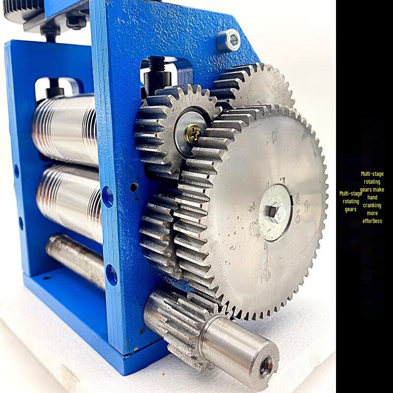 De Qi Er Manual Jewelry Rolling Mill CN plug (adapter included)