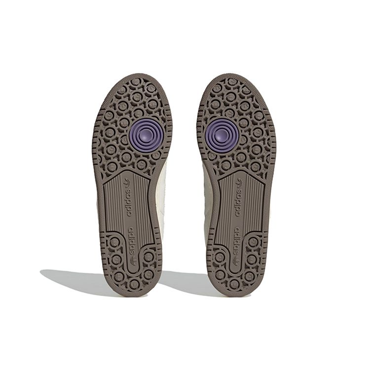 Adidas Originals Centennial 85 Leather Suede Low-Top Sneakers Unisex Sneakers White Purple Gray IE2369