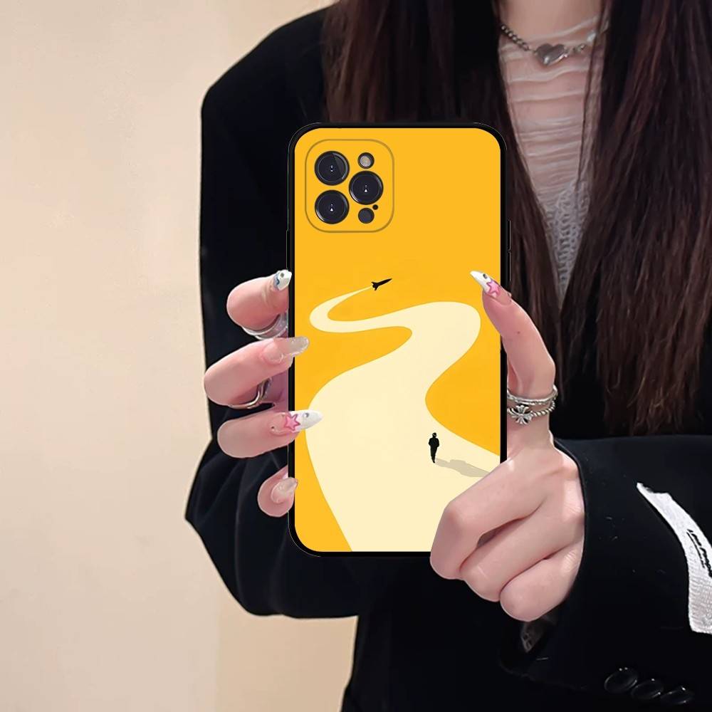 Чехол для телефона B-Bruno M-Mars Singer для iPhone 17 16 15 14 13 12 11 Pro Max Plus Черный корпус