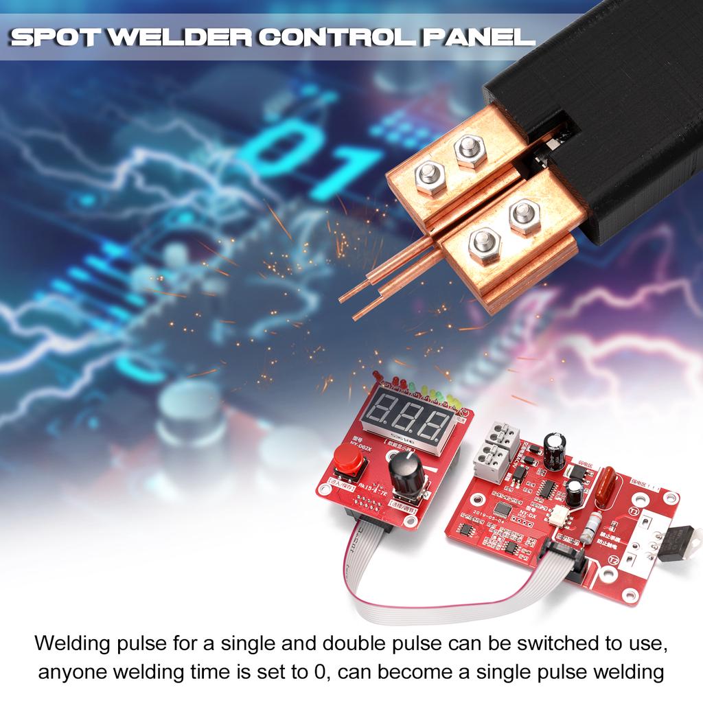 NY-D02 Двойной импульсный энкодер, плата управления контроллером точечной сварки времени и тока с регулируемой регулировкой