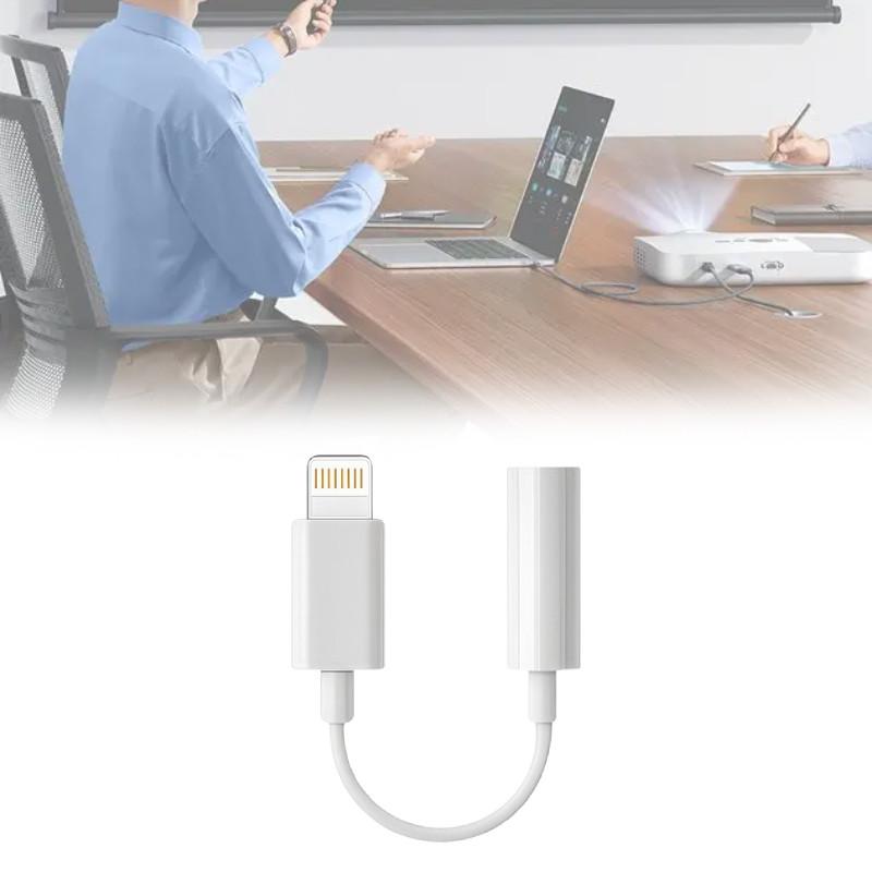 Адаптер Lightning на 3,5 мм разъем для наушников мобильного телефона, многофункциональные принадлежности