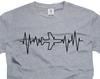 Mens Pilot Heart Beat T-Shirt Aviation Gifts Aviation Heart BeaT-Shirt Pilot Gifts Pilot Birthday Christmas T-Shirts Airplane plane shirts