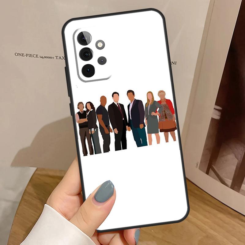 Чехол-книжка Criminals Minds для Samsung Galaxy A55 A35 A15 A14 A34 A54 A53 A33 A23 A13 A12 A32 A52 A51 A71
