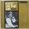 LP Пластинка ФЭТС УОЛЛЕР - Фэтс в эфире Том. 1 RD7552 RCA 1963 UK Джаз Б/У