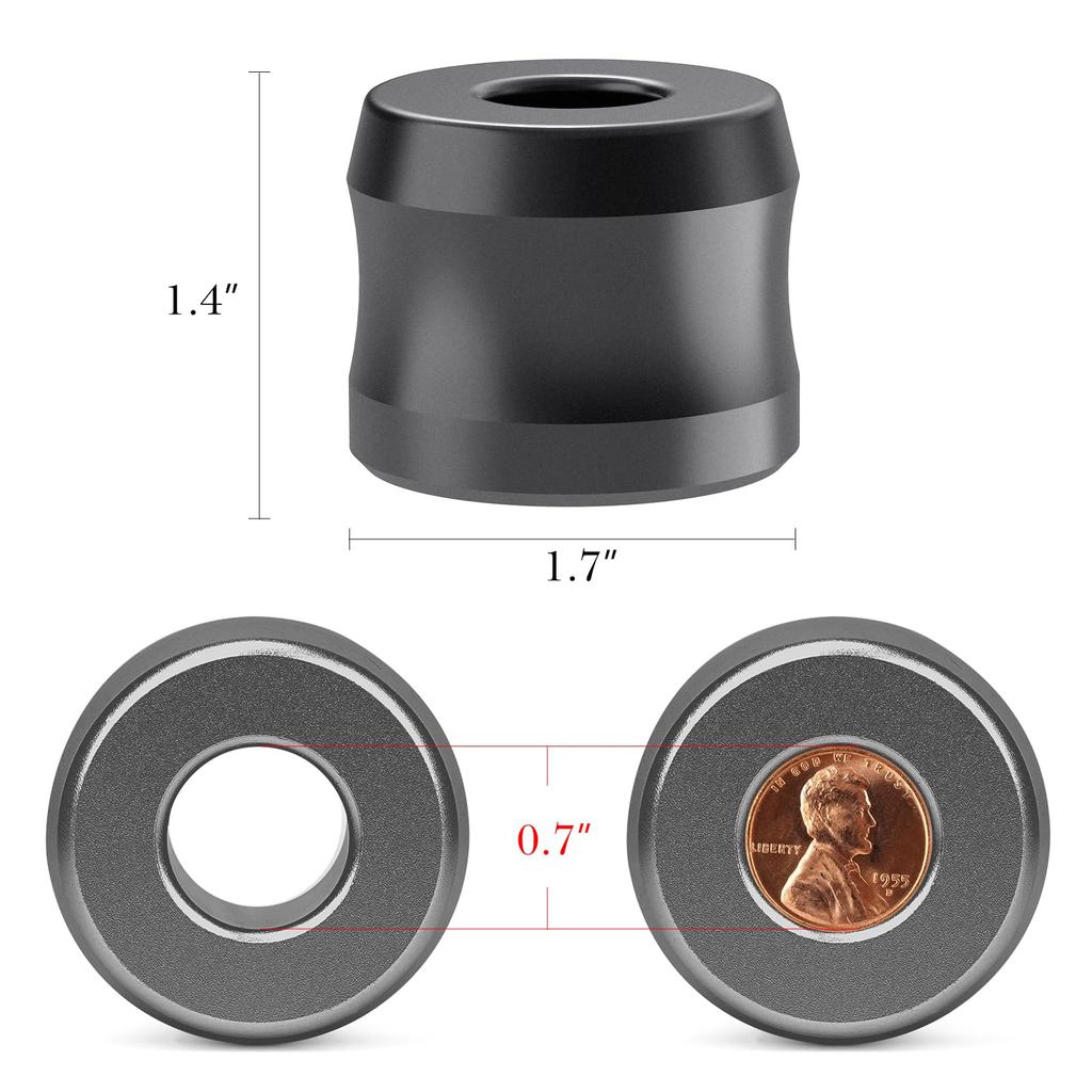 Linkidea Safety Razor 2 Opening Shaving Stand for Men for Bathroom Compatible with Gillette SkinGuard Stand, Pack, 0.7" (18.5mm) Diameter,