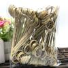 100Pcs/bag Skewer Sticks Picks Bamboo Toothpick New Bamboo Cocktail