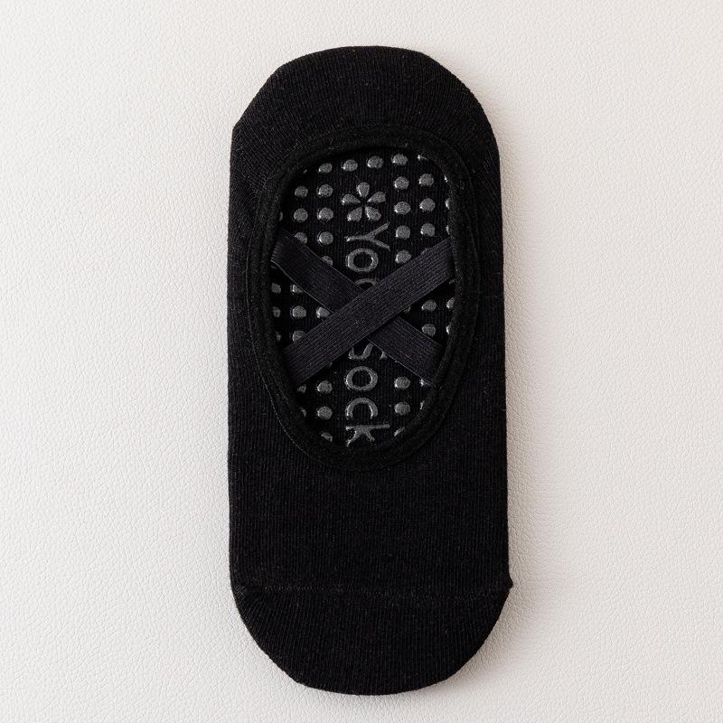 Women Yoga Anti-slip Socks Ladies Ventilation Ballet Dance Gym Fitness Pilates Cotton Socks