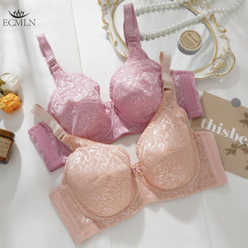 Women's Lingerie Sexy Lace Bra Push Up Plus Size Outfits Lace Bras Balconette Underwire Unlined Bralettes