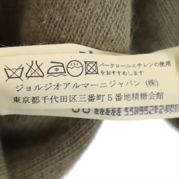 Armani Jeans Итальянский пуловер с длинным рукавом из смеси ангоры I40 Вязаный женский б/у