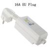 220V 240V White GFCI Leakage Protection Safety RCD Socket Adaptor Home Circuit Breaker Cutout Powers Trip Switch 16A EU Plug