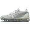 Air VaporMax 2021 Fk White Pure Platinum Women's Running Shoes DC4112-100