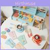 Wooden Educational Toy Set With Ice Cream And For Play Creative