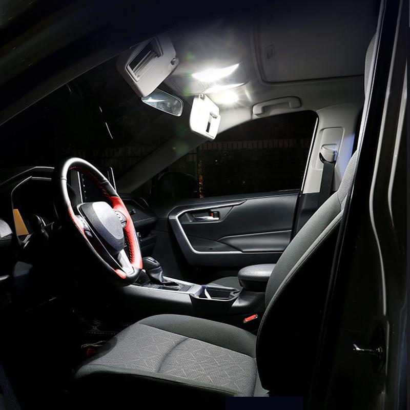 Для Volkswagen VW Golf 4 MK4 2000 2001 2002 2003 2004 2005 9 шт. автомобильные плафоны для чтения, вещевой ящик, зеркальце, лампочки для багажника