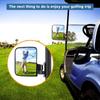 golf cart Folding Carts Accessories Side View Mirror Golf Cart Mirrors Rearview Mirror Side Mirrors