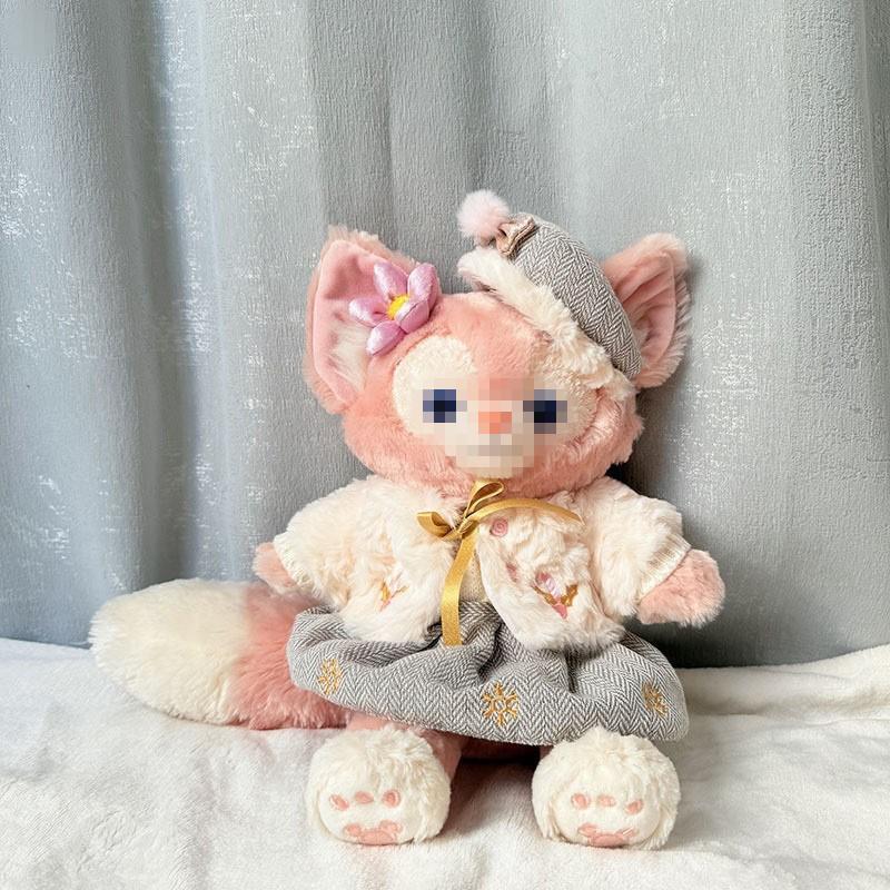 [Cloth Only]S Size M Size Lina Bell Doll Clothes  Winter & Autumn Soft & Fluffy Bunny Fleece Coat, Plush Pajamas 40CM Doll Cloth