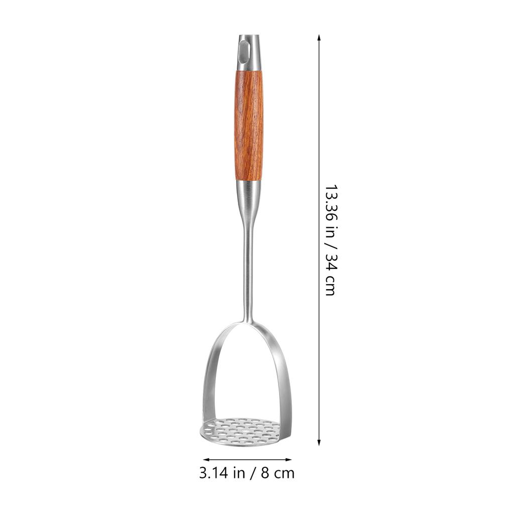 Stainless Steel Potato Masher Manual Potato Crusher Hand Pressing Tool Mashed Potatoes Vegetable Kitchen Gadgets Fruit Presser