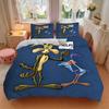 Road Runner Wile E Coyote Print 3Pcs Bedding Setduvet Cover With 2 Bedropillowcase Home Birthday Gift