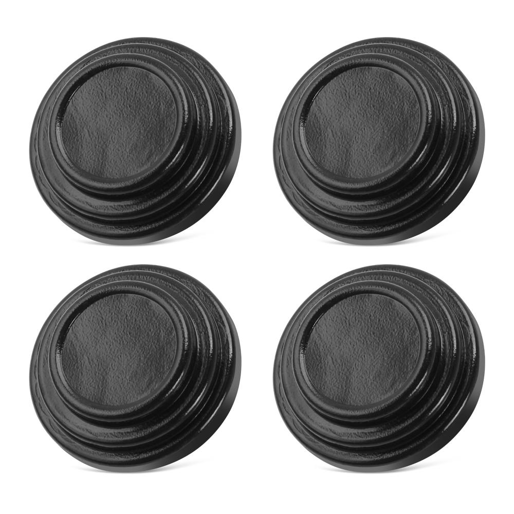 4 шт. Силиконовые накладки на двери автомобиля, амортизирующие бесшумные коврики, защитные наклейки от столкновений, прокладки для бамперов, автомобильные аксессуары