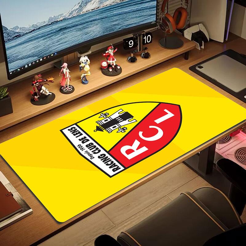 RC Lens Mouse Pad, Large Gaming Desk Mat, Non-slip XXL Mousepad for Laptop & Tablet, Mini PC Playmat with Stitched Edges
