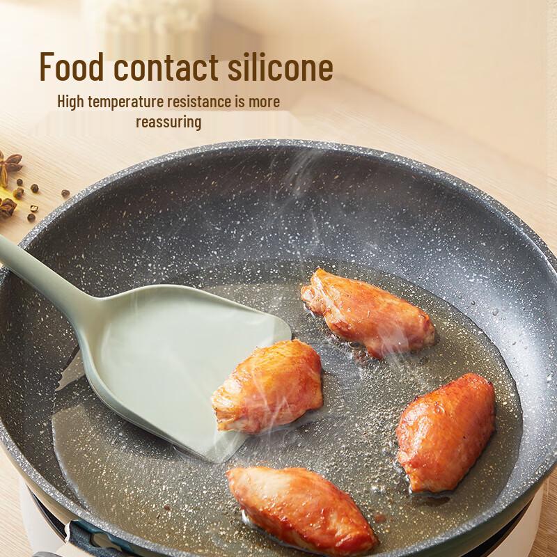 CooKing Emperor Pine Green Silicone Spatula and Spoon Set