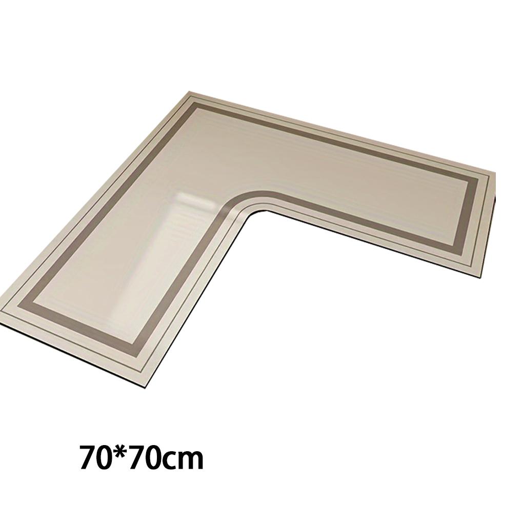Plastic Stain Resistant Dirt Resistant Kitchen Floor Mat With Good Water Absorption No Fading