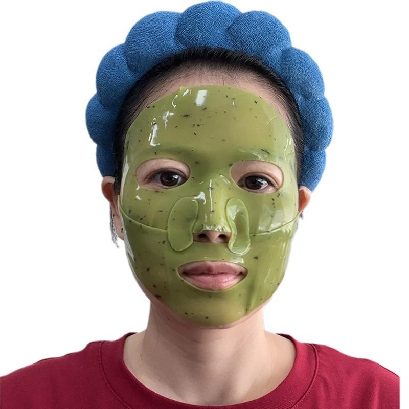 Чайная маска Qinrun Zhicui 5 шт./коробка Crystal Green Lady Mask