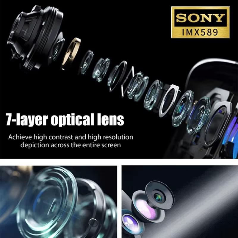 Новая автомобильная камера с датчиком движения Black Box Dash HD 1080P Cam Dashcam G-Sesor 360 ° Lens Rotation DVR 3 дюйма с WiFi Night Vision