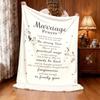 1pc a Multifunctional Flannel Throw Blanket Suitable for All Seasons an Ideal Gift for Weddings And Bridal Showers Soft And Comfor
