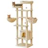 Mwpo Cat Tower for Multiple Cat Cat Large Scratching Lack of Huge Cat 866A Cats, Tower, Supplies, Stationary, Cat, Post, Toy, House, Stylish, Indoor,