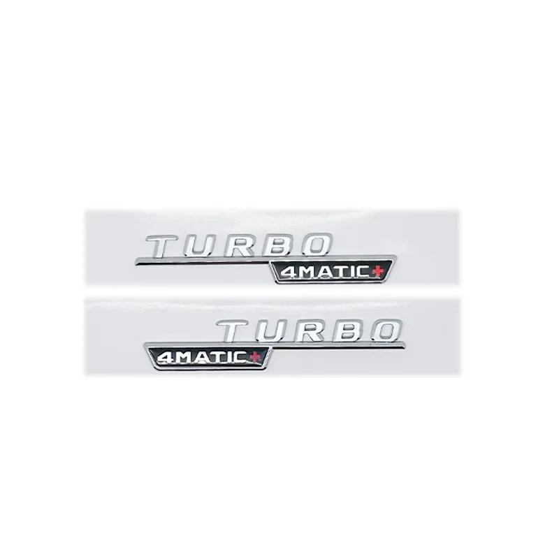 ABS Для Mercedes Benz A35 45 43 AMG W177 W176 A35 A45 A45S TURBO 4MATIC Наклейки-эмблемы с буквами на багажник автомобиля Аксессуары