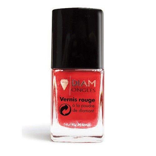 DiamOngles Лак для ногтей с белой бриллиантовой пудрой