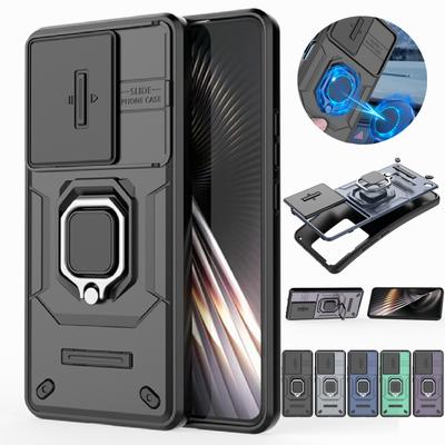 Бронированный чехол для Xiaomi Poco X6 Pro F6 F5 M6 Pro C65 5G 4G Защитный чехол с кольцом Магнитный держатель Coque Fundas Capa