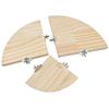 Bird Supplies. Platform Stand Wood Sector Branch Perches Perches Rack  Small Parrot