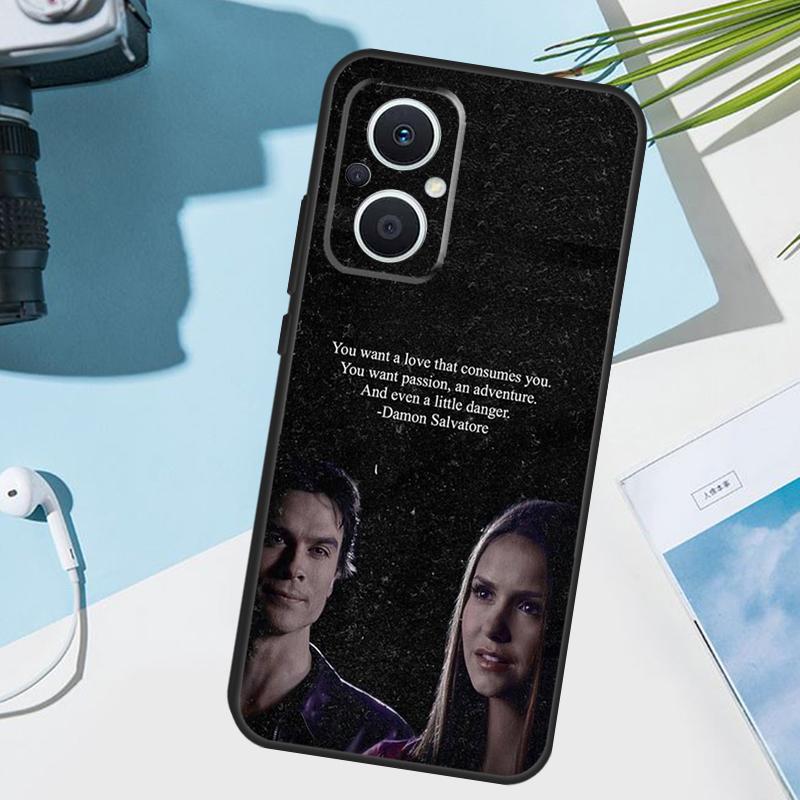 Чехол Damon Salvatore из Дневников вампира для OPPO Reno 7 8 Lite 10 12 13 14 Pro 11 F 12F 13F 14F Чехол OPPO Find X8 X5 X6 X9 Pro