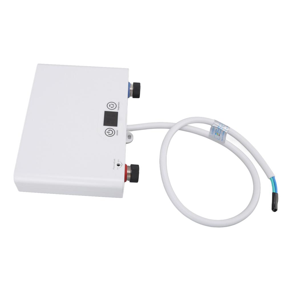 220V Instant Water Heater 5500W Electric Tankless Water Hot Heater with G1/2 Caliber for Household