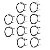 10Pcs NTC Thermistor Probe Temperature Sensor Round Lug Cold Pressed Terminal Connector 1meter