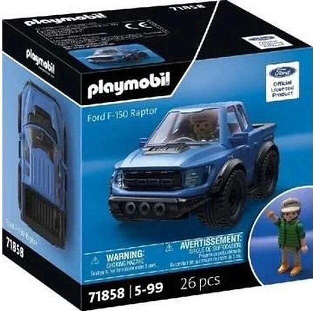 Конструктор пластиковый Playmobil 71858 X Ford F-150 Raptor