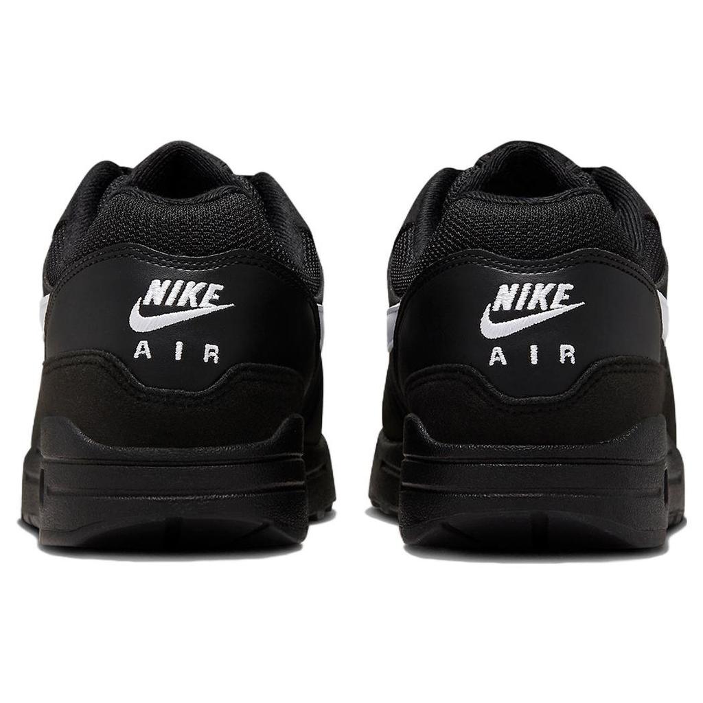 Nike Air Max 1 Черные мужские кроссовки белые FZ0628-010