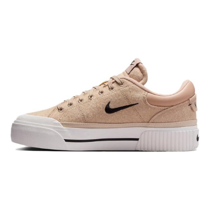 Nike Женские кроссовки Court Legacy Lift Hemp Sail Sanddrift Black FZ2606-200