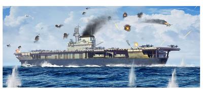 Trumpeter 1/700 масштаб авианосец ВМС США CV-5 Йорктаун пластиковый набор 06707