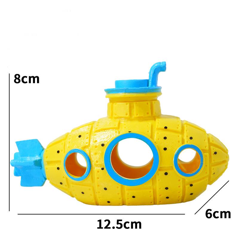 Смоляные подводные украшения, укрытие для креветок, пещера, ландшафтный дизайн, аксессуары для аквариума, украшения для аквариума