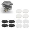 12PCS Game Stick Replacement Caps 1 Inch ABS Game Controller Keycaps for Cherry for TTC Crossed Swit
